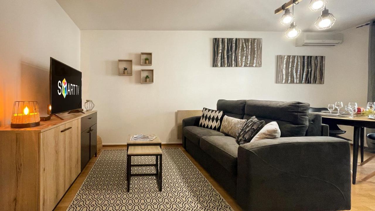 Homey Wood - New - Appartement Avec Une Chambre - Parking Prive Gratuit - Balcon Prive - A 5 Min De La Gare Pour Rejoindre Geneve Аннмасс Екстер'єр фото